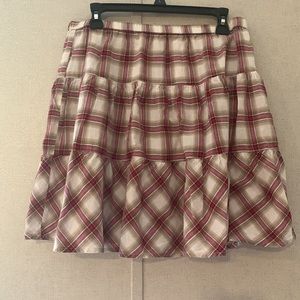 Y2K Faded Glory Ruffled Skirt